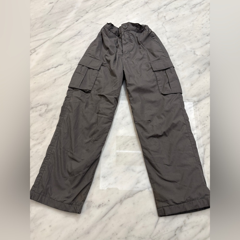 Kids Cargo Pants - Gray